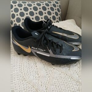 Nike JR Phantom GT2 Academy FG/MG Kid's Soccer Cleats Black DC0812-007 Size 4.5Y